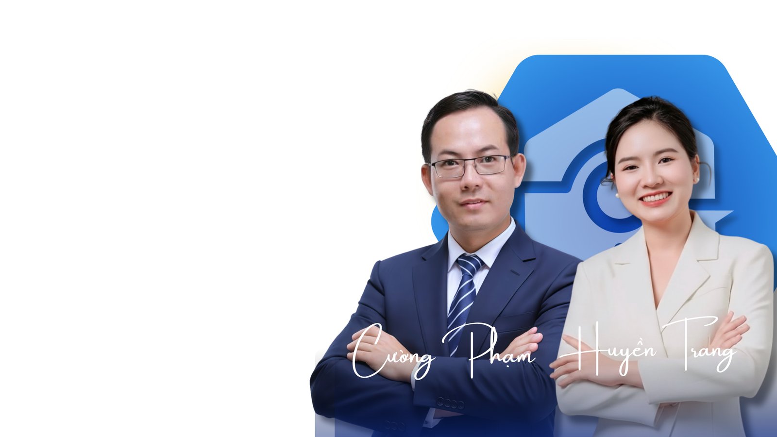 CKO / Co-Founder Cường Phạm và CEO / Founder Nguyễn Thị Huyền Trang